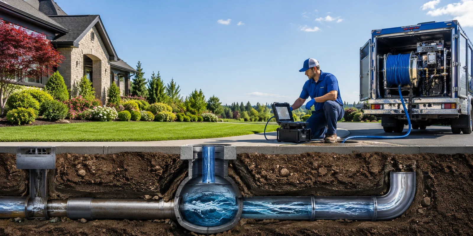 Drainage restoration information for Rogersville, PA